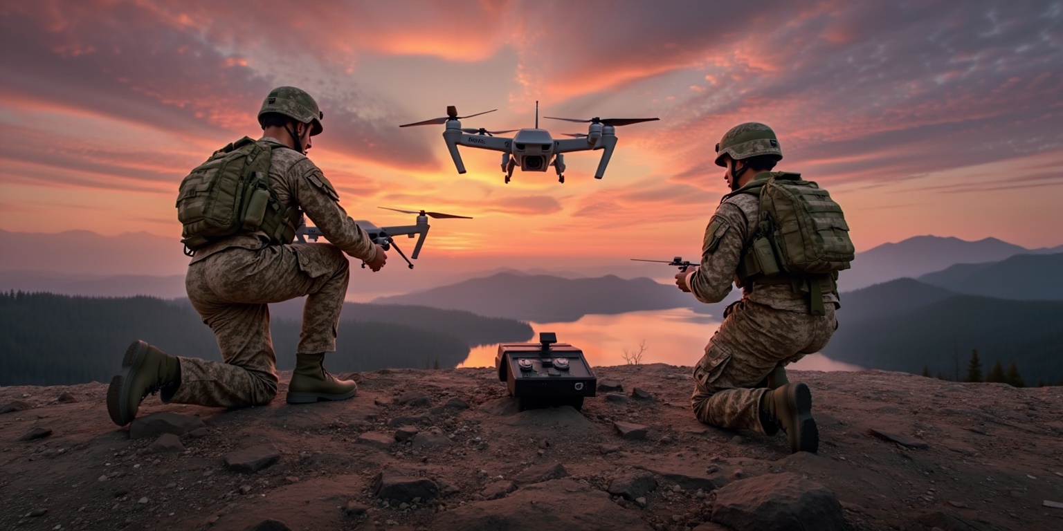 The Role of Drones in Military & Border Surveillance